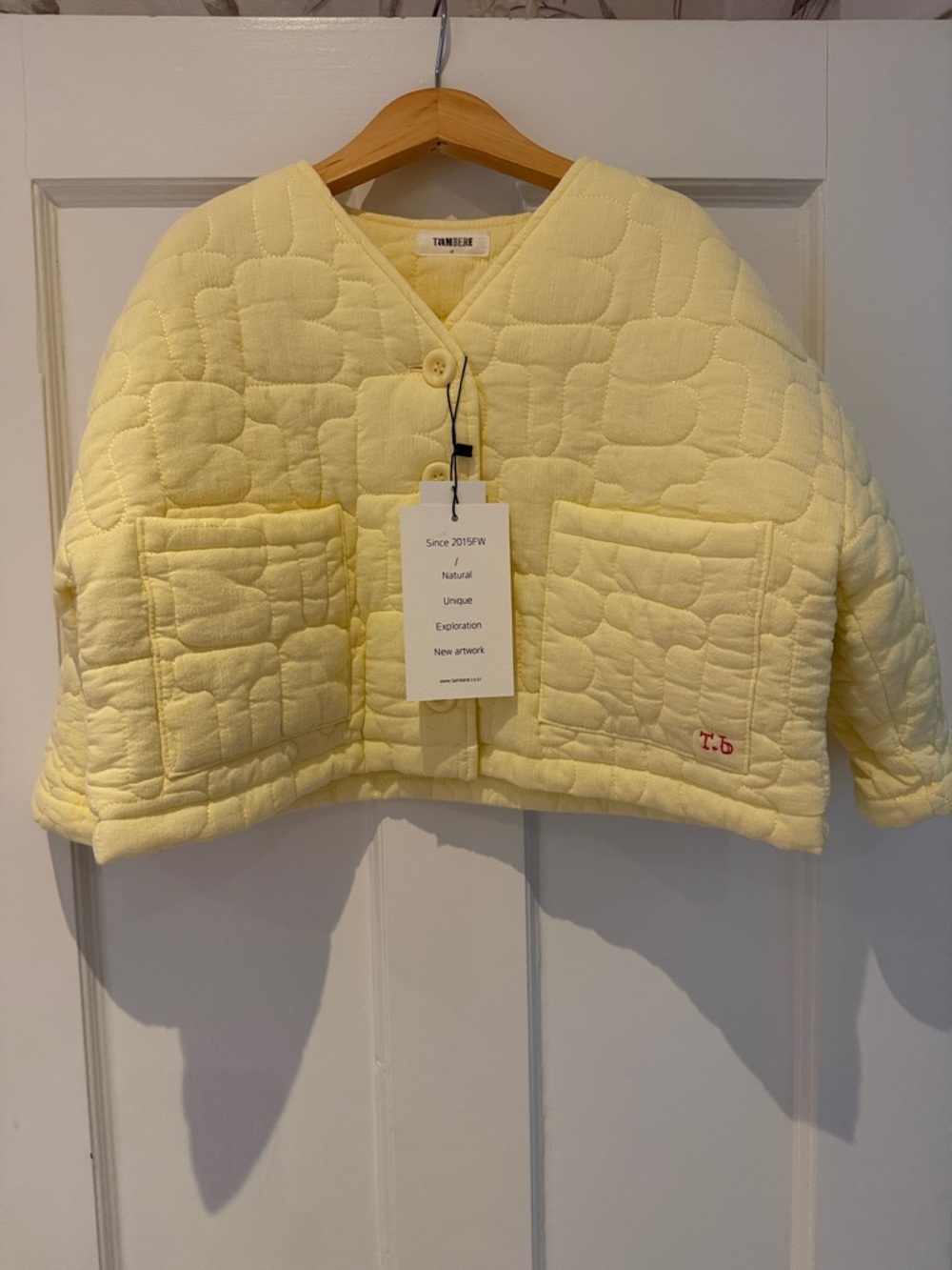 Tambere Kids Quilted Jacket Yellow